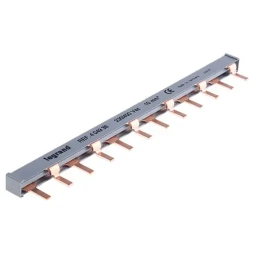 Legrand HX 2 Phase Busbar, 400V, 35.5mm Pitch - 4 049 38 product image