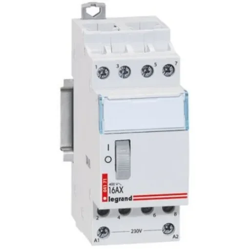 Legrand CX3 Contactor, 230 V ac Coil, 16 A - 4 124 16 product image
