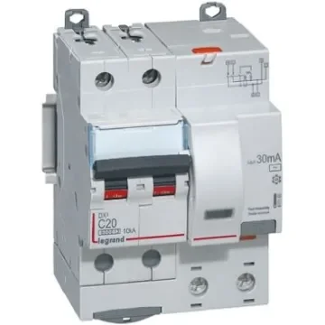 Legrand DX3 RCD, 20A, 1+N Pole, 30mA - 4 111 65 product image