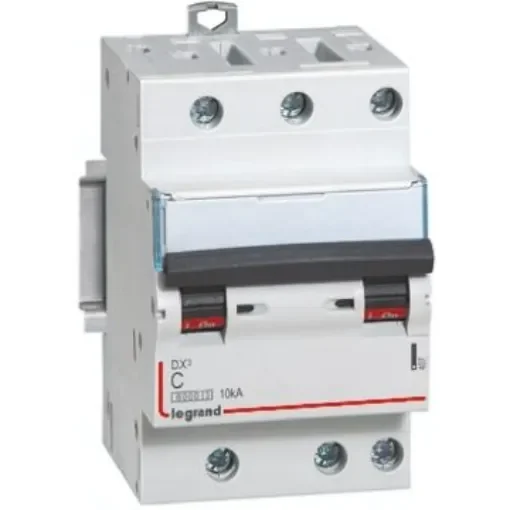 Legrand DX Range DX3 MCB, 3P, 10A Curve C, 230V AC, 10 kA Breaking Capacity - 4 078 27 product image