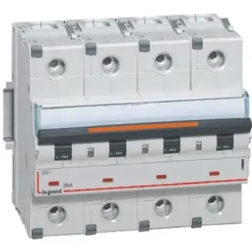 Legrand DX Range DX3 MCB, 4P, 100A Curve C, 5 kA Breaking Capacity - 4 098 02 product image