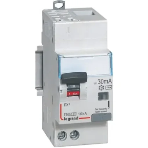 Legrand DX3 RCD, 10A, 1+N Pole, 30mA - 4 108 00 product image