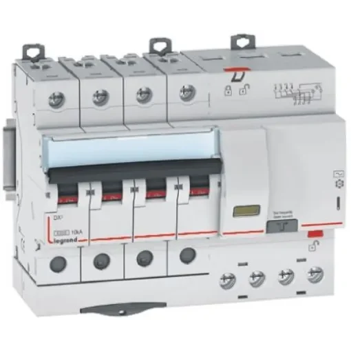 Legrand DX3 RCD, 25A, 3+N Pole, 300mA, Type AC - 4 112 07 product image
