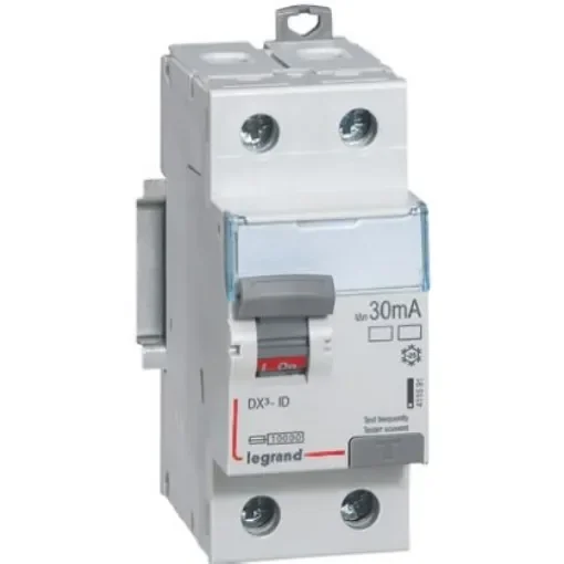 Legrand DX3 RCD, 40A, 1+N Pole, 30mA, Type A - 4 115 55 product image