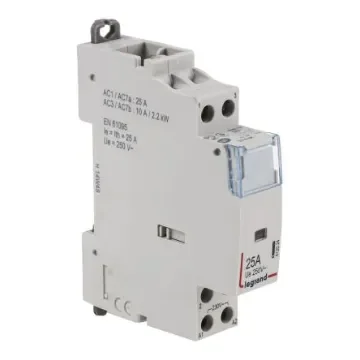 Legrand CX3 Contactor, 230 V ac Coil, 2-Pole, 25 A, 2NC - 4 125 24 product image