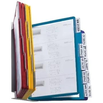 Durable Blue, Green, Red, Yellow A4 Presentation Folder - 5512-00 product image