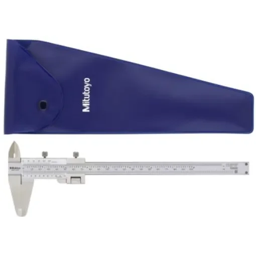 Mitutoyo 180mm, 7in Vernier Caliper 0.02 mm Resolution, Imperial, Metric - 532-120 product image