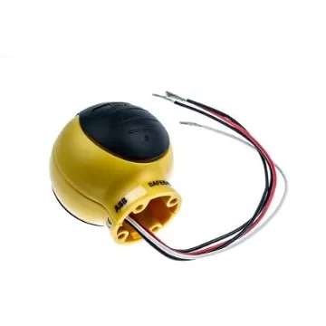 ABB 2 Button Safety Two Hand Control Switch, Black, Yellow, JSTD1 Series - 2TLA020007R3100  JSTD1-B product image