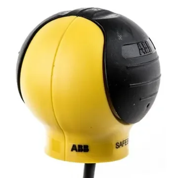 ABB 2 Button Safety Two Hand Control Switch, Black, Yellow, JSTD1 Series - 2TLA020007R3200  JSTD1-C product image