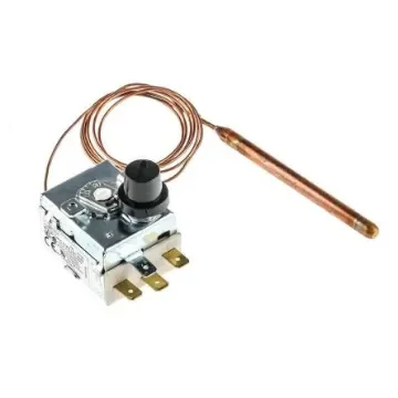 RS PRO Capillary Thermostat, +110°C Max, SPDT, Automatic Reset, Panel Mount - 7334735 product image