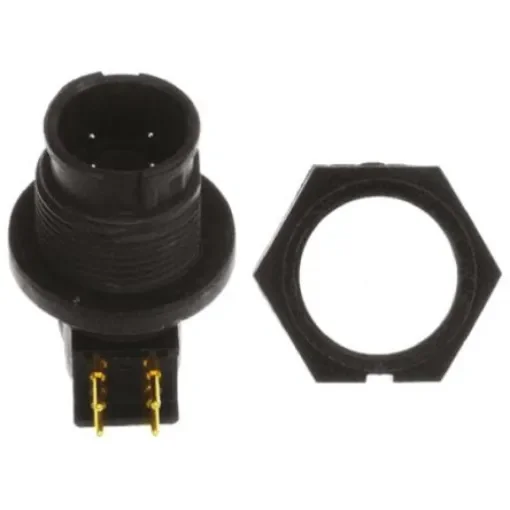 Switchcraft Circular Connector, 4 Contacts, Panel Mount, Plug, Male, IP68, IP69K, EN3 Series - EN3P4MRAPCX product image