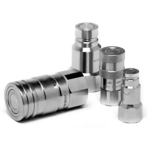 RS PRO Carbon Steel Female Hydraulic Quick Connect Coupling, BSP 1/2 Female - 7335619 product image