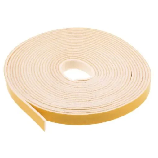 RS PRO White Foam Tape, 12.0mm x 6.0m, 2.40mm Thick - 7336801 product image