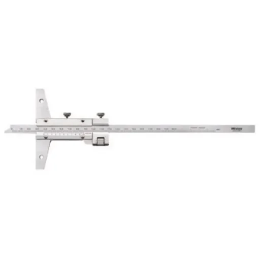 Mitutoyo 527-102 200mm Metric Depth Gauge, Stainless Steel, 300g product image