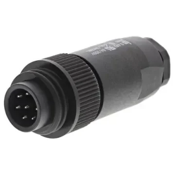binder Circular Connector, 7 Contacts, Cable Mount, Plug, Male, IP67, 693 Series - 99-4225-14-07 product image