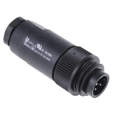 binder Circular Connector, 7 Contacts, Cable Mount, Plug, Male, IP67, 693 Series - 99-4217-14-07 product image