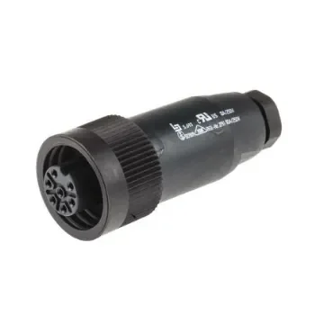 binder Circular Connector, 7 Contacts, Cable Mount, Socket, Female, IP67, 693 Series - 99-4218-00-07 product image