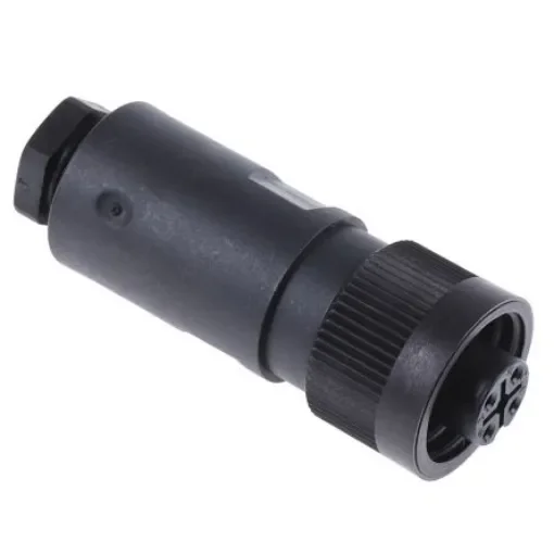 binder Circular Connector, 4 Contacts, Cable Mount, Socket, Female, IP67, 693 Series - 99-4222-110-04 product image