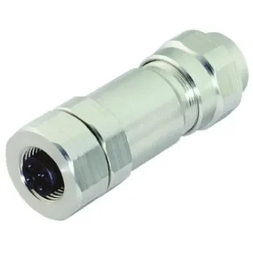 binder Circular Connector, 4 Contacts, Cable Mount, M12 Connector, Plug, Female, IP67, 713 Series - 99-1430-992-04 product image