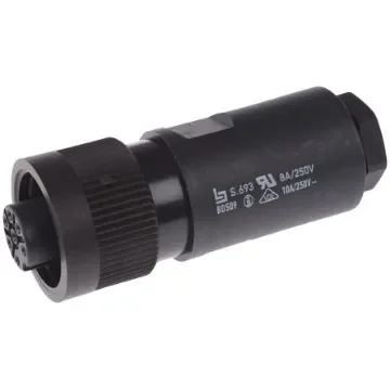 binder Circular Connector, 7 Contacts, Cable Mount, Socket, Female, IP67, 693 Series - 99-4218-110-07 product image