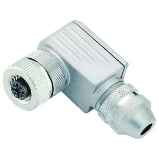 binder Circular Connector, 5 Contacts, Cable Mount, M12 Connector, Plug, Female, IP67, 713 Series - 99-1436-824-05 product image
