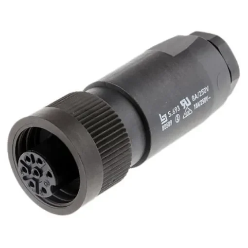 binder Circular Connector, 7 Contacts, Cable Mount, Socket, Female, IP67, 693 Series - 99-4226-14-07 product image