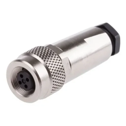 binder Circular Connector, 4 Contacts, Cable Mount, M9 Connector, Socket, Female, IP67, 712 Series - 99-0410-10-04 product image