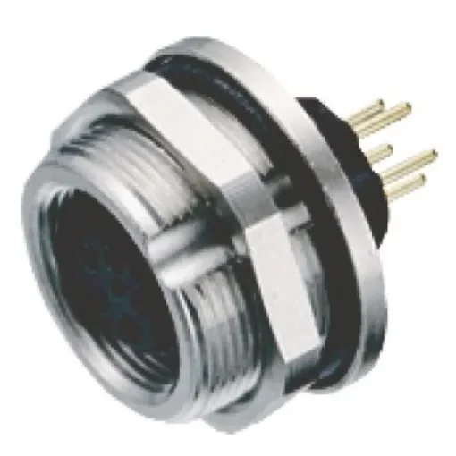 Binder Circular Connector, 7 Contacts, Panel Mount, M9 Connector, Socket, Female, IP67, 712 Series - 09-0424-90-07 product image