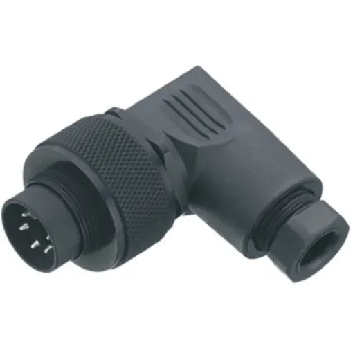 Binder Circular Connector, 2 Contacts, Cable Mount, M16 Connector, Plug, Male, IP67, 723 Series - 99-0101-106-02 product image