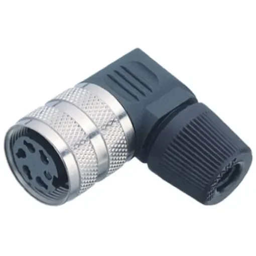 Binder Circular Connector, 12 Contacts, Cable Mount, M16 Connector, Plug, Female, IP40, 682 Series - 09-0148-70-12 product image