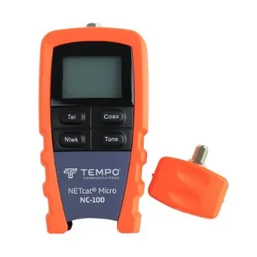 Tempo NC-100 Cable Tester Coaxial, STP, UTP product image