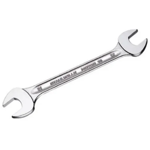 STAHLWILLE Double Ended Open Spanner, 36mm, Metric, Double Ended, 375 mm Overall - 40033641 product image