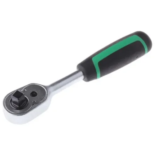 STAHLWILLE 1/4 in Square Ratchet with Ratchet Handle, 117 mm Overall - 11111010 product image