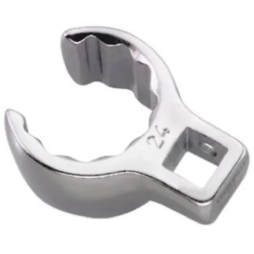 STAHLWILLE Spanner Head, 7/16 in, 1/4 tomme Insert, Chrome Finish - 01490028 product image