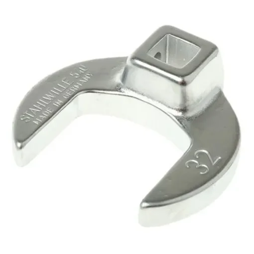 STAHLWILLE 540 Series Spanner Head, 32.0 mm, Chrome Finish - 02200032 product image