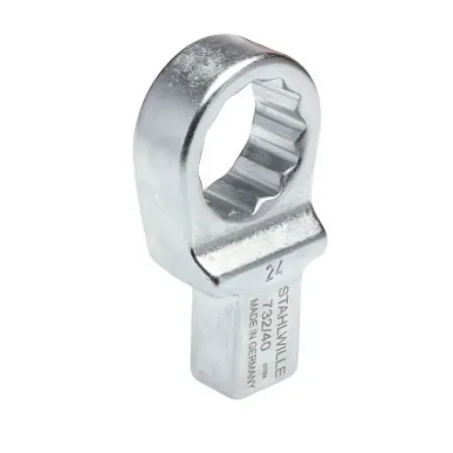 STAHLWILLE 5822 Series Spanner Head, 24 mm, 14 x 18mm Insert, Chrome Finish - 58224024 product image