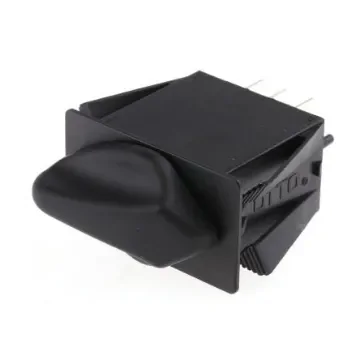 Otto, 3 Position DPDT Rotary Switch, 20 A @ 28 V dc, Tab - R2AB4455NNNN product image