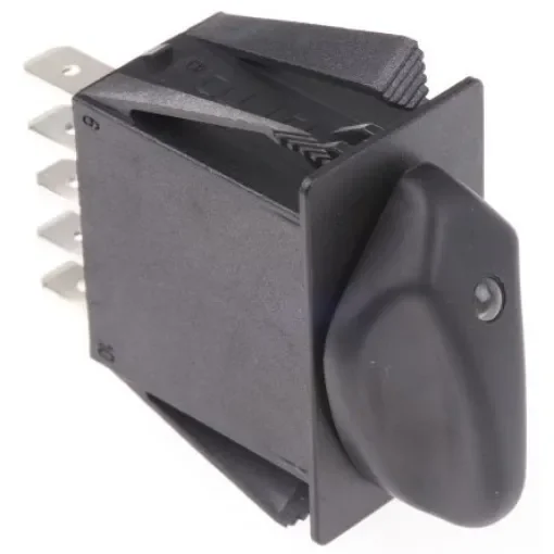 Otto, 3 Position DPDT Rotary Switch, 20 A @ 28 V dc, Tab - R2AB4555C3N3 product image