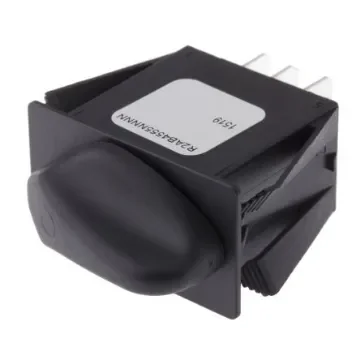 Otto, 3 Position DPDT Rotary Switch, 20 A @ 28 V dc, Tab - R2AB4555NNNN product image