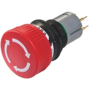 EAO Maintained Emergency Stop Push Button, Panel Mount, SPDT, IP65 - 51-253.026 product image