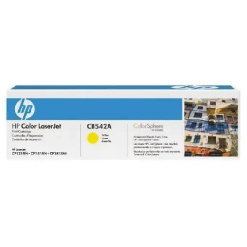 Hewlett Packard CB542A Yellow Toner Cartridge HP Compatible product image