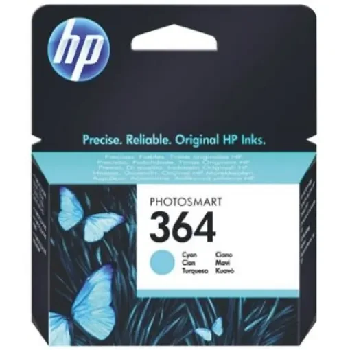 Hewlett Packard 364 Cyan Ink Cartridge - CB318EE product image