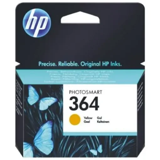 Hewlett Packard 364 Yellow Ink Cartridge - CB320EE product image