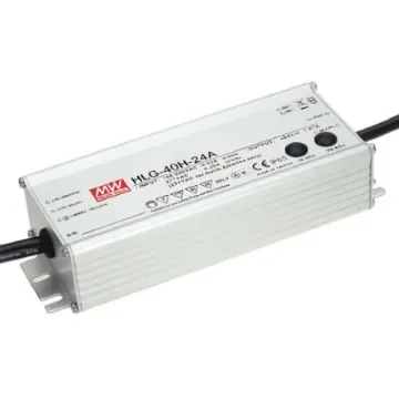 MEAN WELL LED Driver, 20V Output, 40W Output, 2A Output, Constant Voltage Dimmable - HLG-40H-20B product image