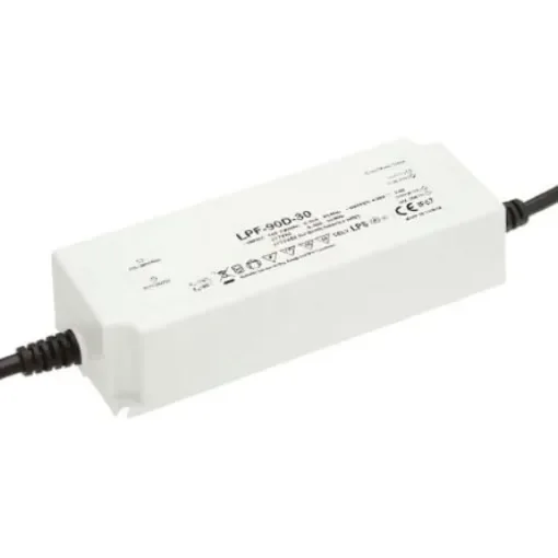 MEAN WELL LED Driver, 15V Output, 75W Output, 5A Output, Constant Voltage - LPF-90-15RS product image