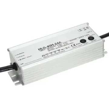 MEAN WELL LED Driver, 24V Output, 40.08W Output, 1.67A Output, Constant Voltage Dimmable - HLG-40H-24ARS product image