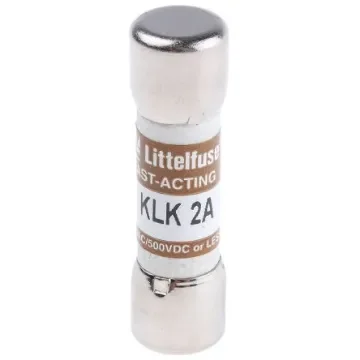 Littelfuse 2A F Melamine Cartridge Fuse, 10 x 38mm - 0KLK002.T product image