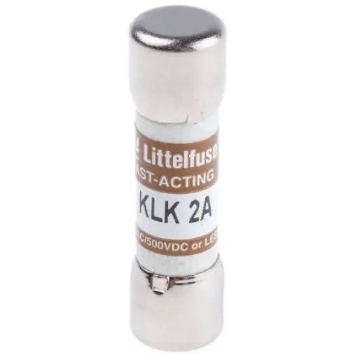 Littelfuse 2A F Melamine Cartridge Fuse, 10 x 38mm - 0KLK002.T product image