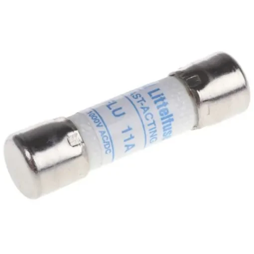 Littelfuse 11A F Ceramic Cartridge Fuse, 10 x 38mm - 0FLU011.T product image