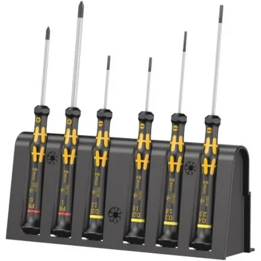 Wera Phillips; Slotted Precision Screwdriver Set, 6-Piece, ESD-Safe - 05030170001 product image